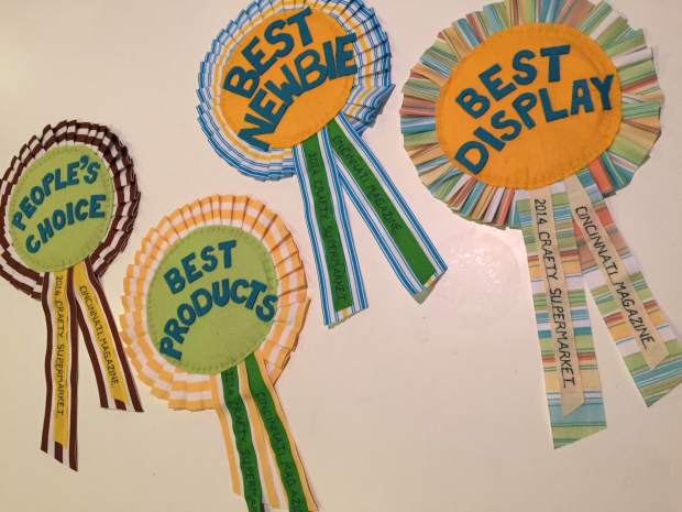 crafty supermarket prize ribbons